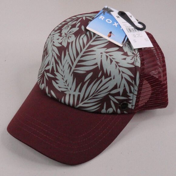 ROXY Hat Womens Beautiful Morning Snapback Trucker Cap NWT Palm Beach Surf Skate - Picture 1 of 10
